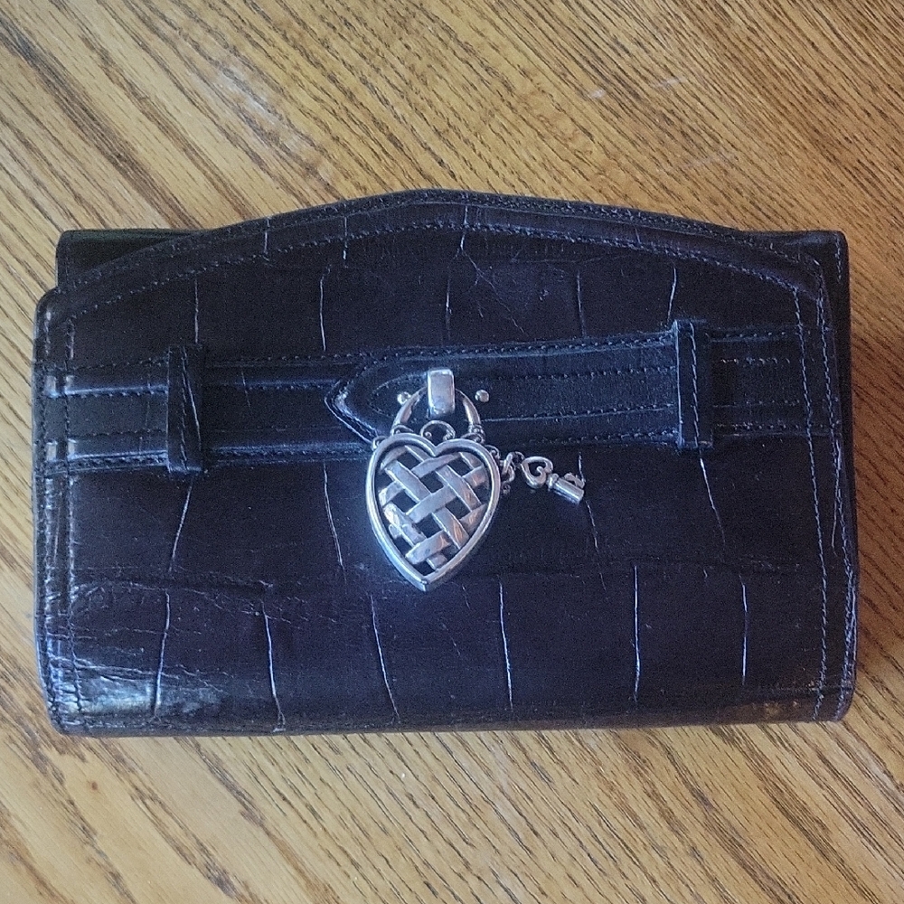 Brighton Black Leather Wallet